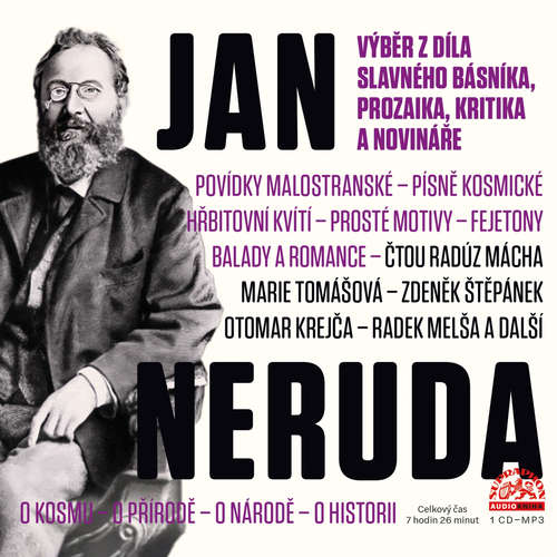 Audiokniha Výběr z díla slavného básníka, prozaika, kritika a novináře - Jan Neruda - Karel Höger