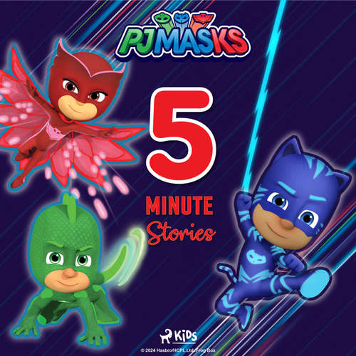 Audiobook PJ Masks - 5-Minute Stories (EN) - eOne - Alex Jordan