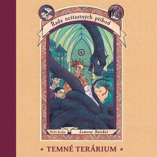 Audiokniha Temné terárium - Lemony Snicket - Libor Hruška