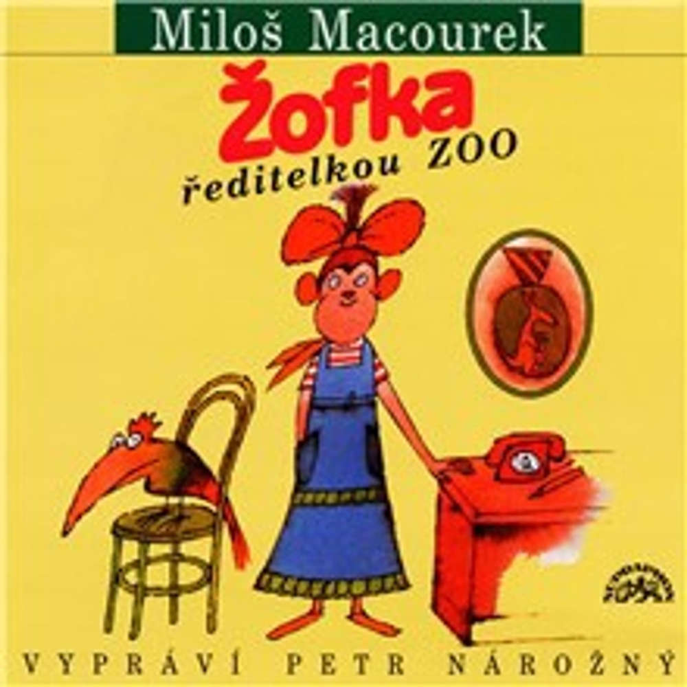 Obal audioknihy Žofka ředitelkou zoo