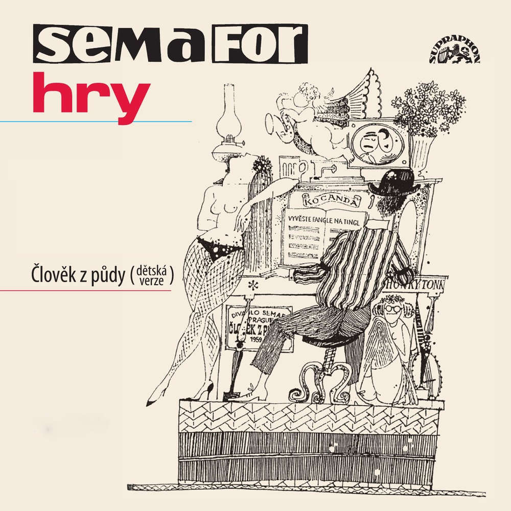 Obal audioknihy Semafor Hry Člověk z půdy