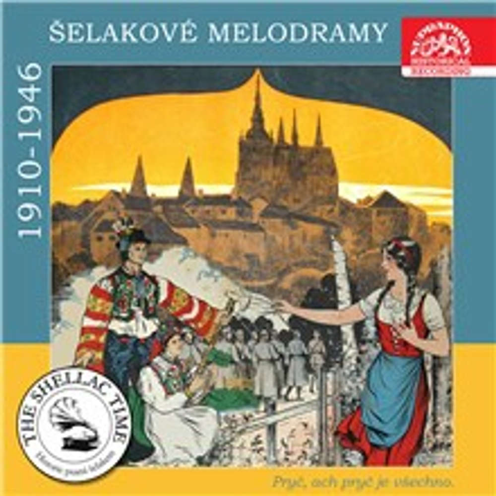 Obal audioknihy Historie psaná šelakem - Pryč, ach, pryč je všechno. Šelakové melodramy