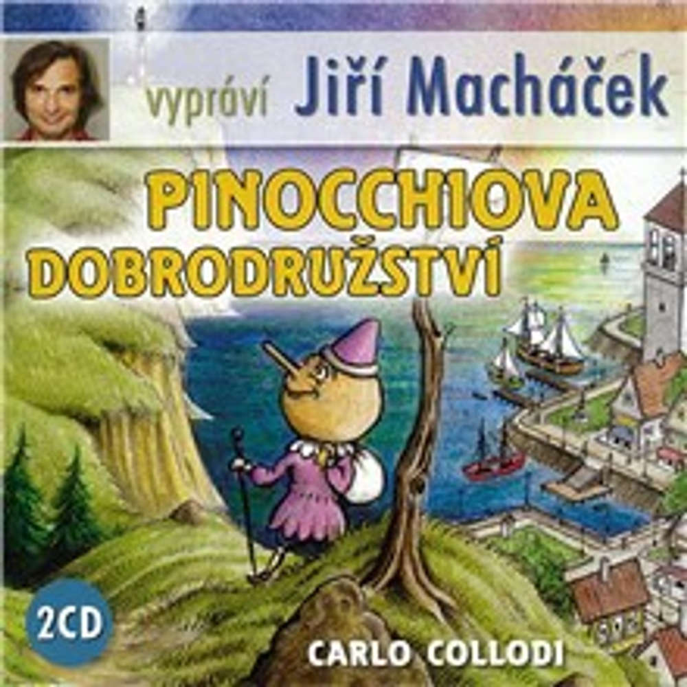 Obal audioknihy Pinocchiova dobrodružství
