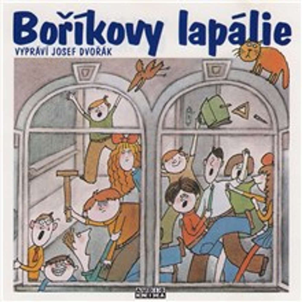Obal audioknihy Boříkovy lapálie