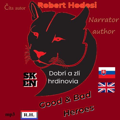 Audiobook Dobrí a zlí hrdinovia, EN, SK - Róbert Hodoši - Róbert Hodoši