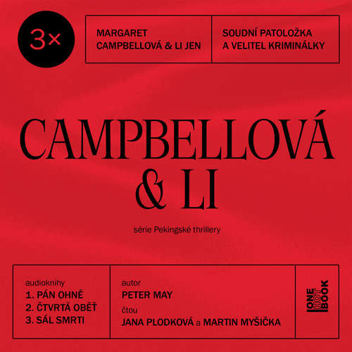 Audiokniha 3x Campbellová & Li #1 - Peter May - Jana Plodková