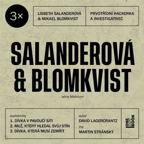 Audiokniha 3x Salanderová & Blomkvist #2 - David Lagercrantz - Martin Stránský