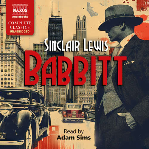 Audiobook Babbitt - Sinclair Lewis - Adam Sims
