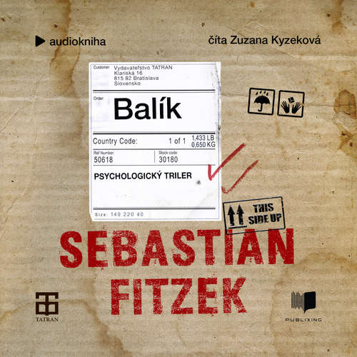 Audiokniha Balík - Sebastian Fitzek - Zuzana Kyzeková