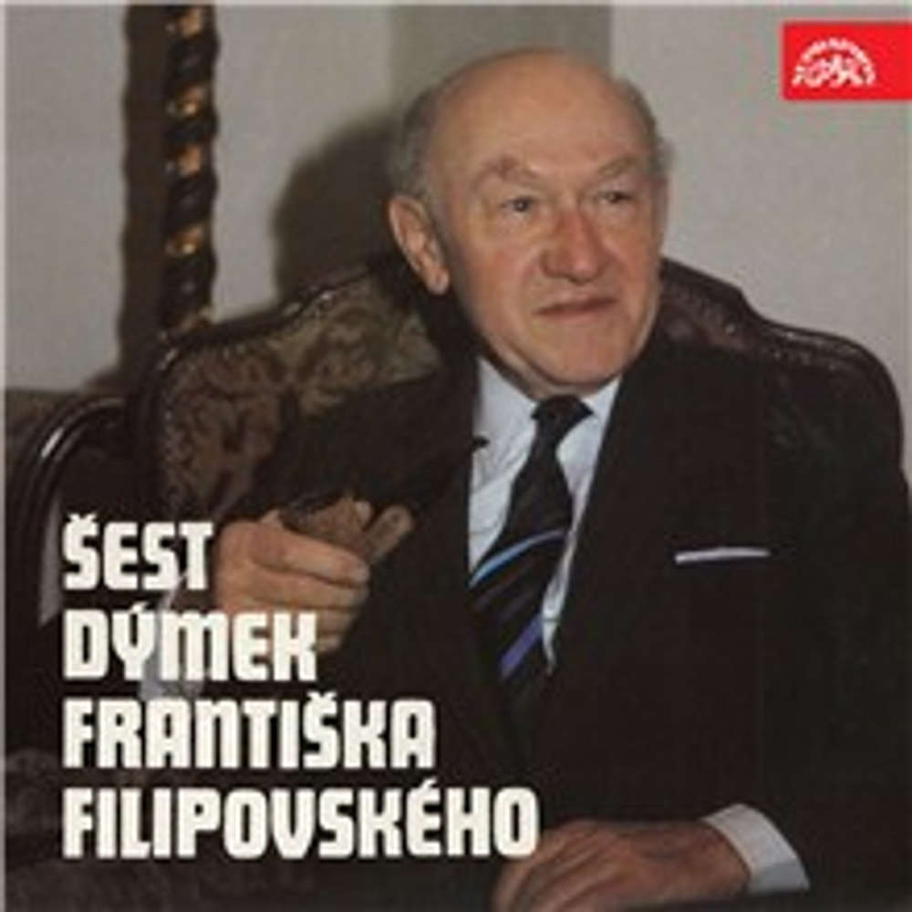 Obal audioknihy Šest dýmek Františka Filipovského