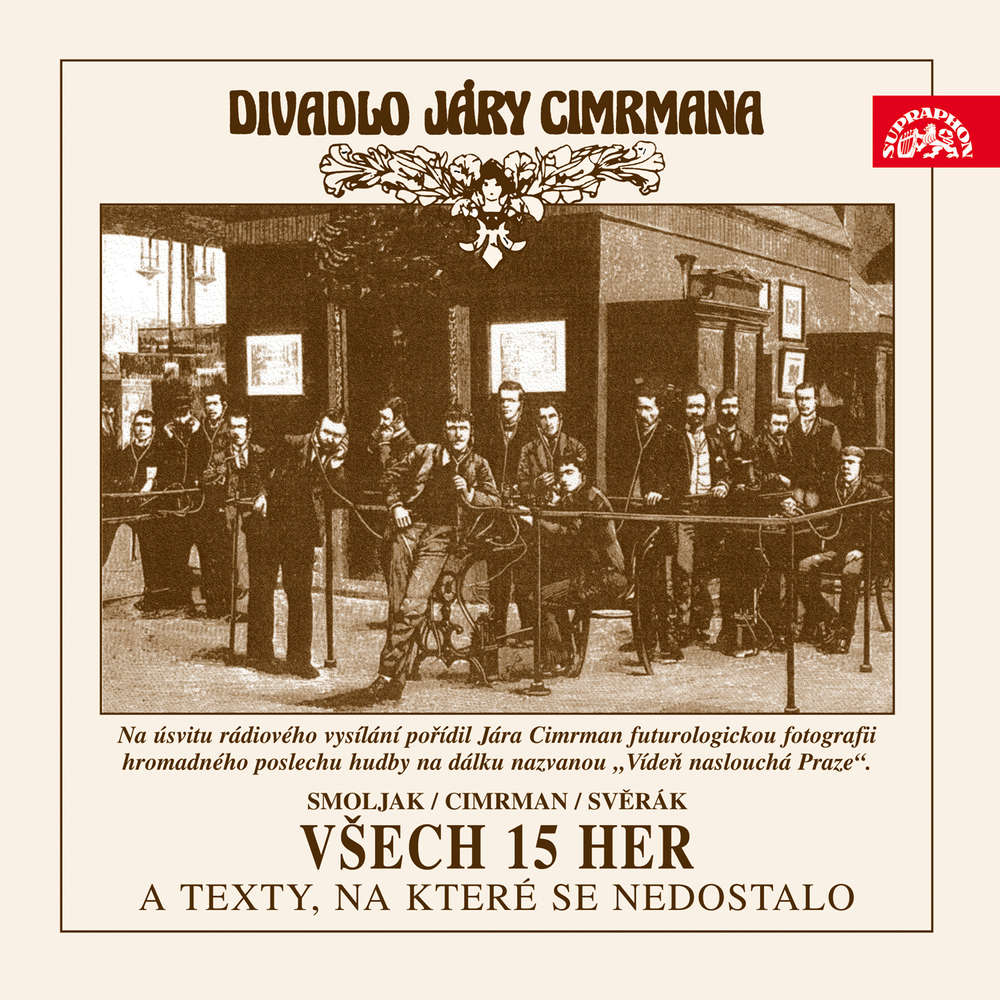 Obal audioknihy Divadlo Járy Cimrmana - Všech 15 her a texty, na které se nedostalo