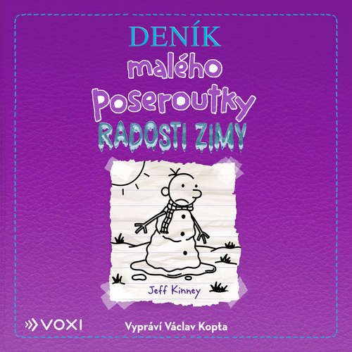 Audiokniha Deník malého poseroutky 13 – Radosti zimy - Jeff Kinney - Václav Kopta