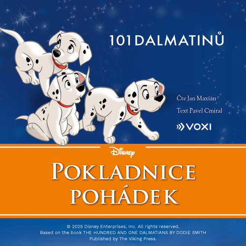 Audiokniha Disney - 101 dalmatinů - Pavel Cmíral - Jan Maxián