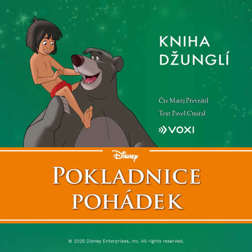 Audiokniha Disney - Kniha džunglí - Pavel Cmíral - Matěj Převrátil