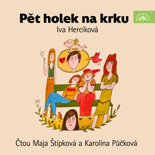 Audiokniha Pět holek na krku - Iva Hercíková - Marie Štípková