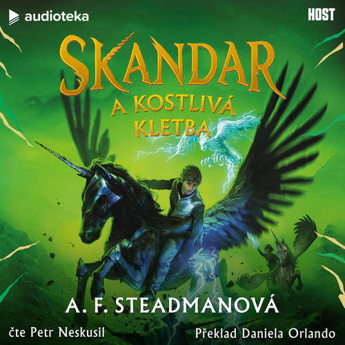 Audiokniha Skandar a kostlivá kletba - A. F. Steadmanová - Petr Neskusil