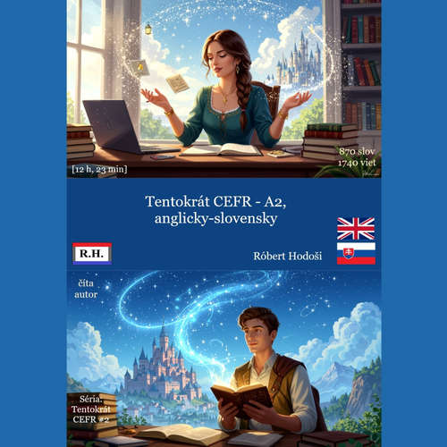 Audiokniha Tentokrát CEFR – A2, anglicky-slovensky - Róbert Hodoši - Róbert Hodoši