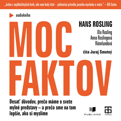 Audiokniha Moc faktov - Hans Rosling - Juraj Smutný