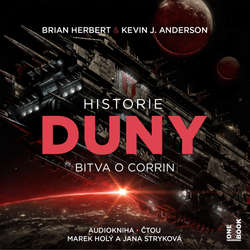 Audiokniha Historie Duny III.: Bitva o Corrin - Brian Herbert - Jana Stryková