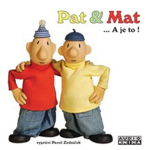 Audiokniha Pat a Mat - Různí autoři - Pavel Zedníček Audiokniha Pat a Mat - Různí autoři - Pavel Zedníček