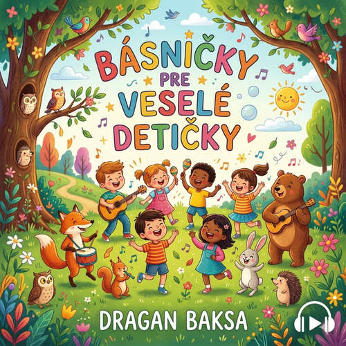 Audiokniha Básničky pre veselé detičky - Dragan Baksa - Dragan Baksa
