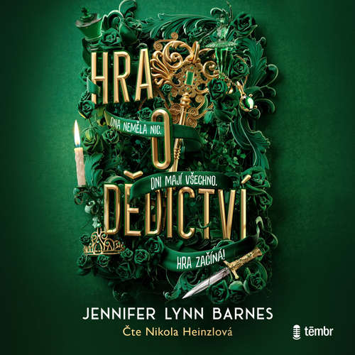 Audiokniha Hra o dědictví - Jennifer Lynn Barnes - Nikola Heinzlová