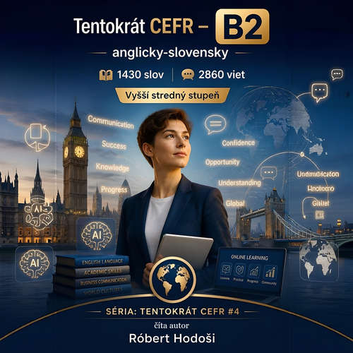 Audiokniha Tentokrát CEFR – B2, anglicky-slovensky - Róbert Hodoši - Róbert Hodoši