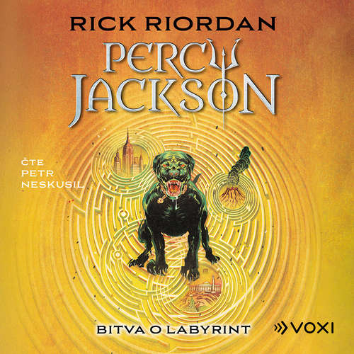 Audiokniha Percy Jackson - Bitva o labyrint - Rick Riordan - Petr Neskusil