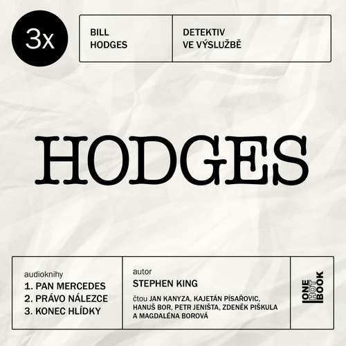 Audiokniha 3× Bill Hodges - Stephen King - Jan Kanyza