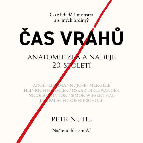 Audiokniha Čas vrahů - Petr Nutil - hlas AI