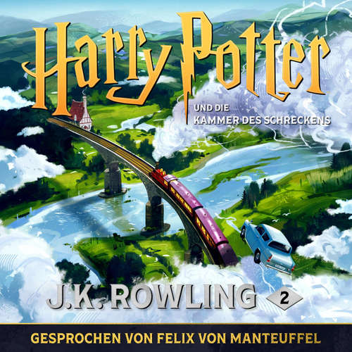 Hoerbuch Harry Potter und die Kammer des Schreckens - J.K. Rowling - Felix Manteuffel