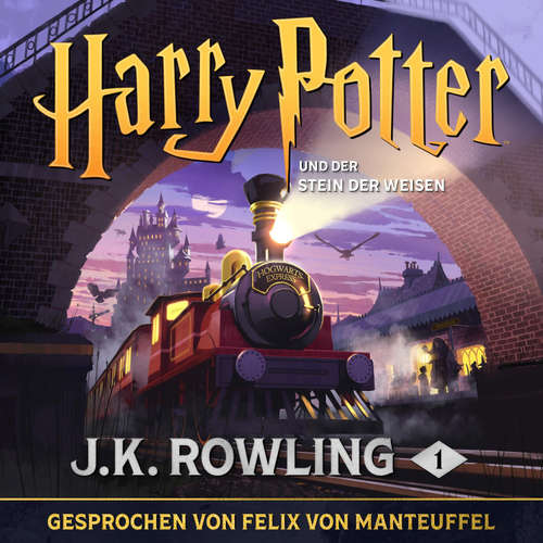 Hoerbuch Harry Potter und der Stein der Weisen - J.K. Rowling - Felix Manteuffel