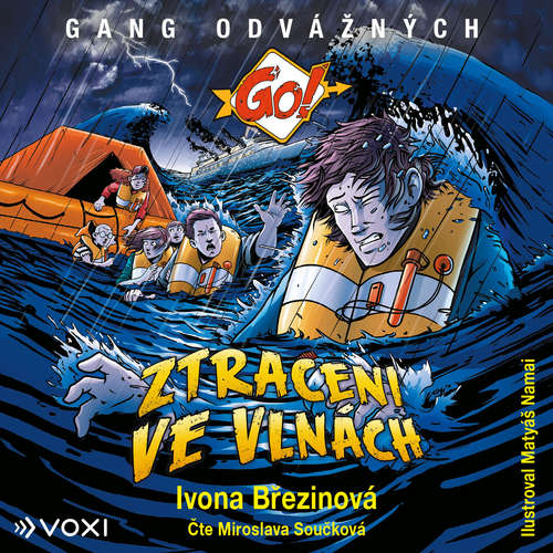Audiokniha Ztraceni ve vlnách - Ivona Březinová - Mirka Součková