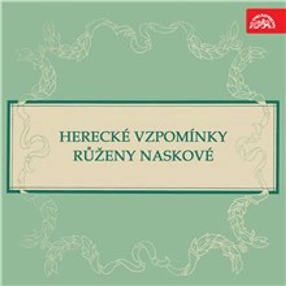 Obal audioknihy Herecké vzpomínky Růženy Naskové