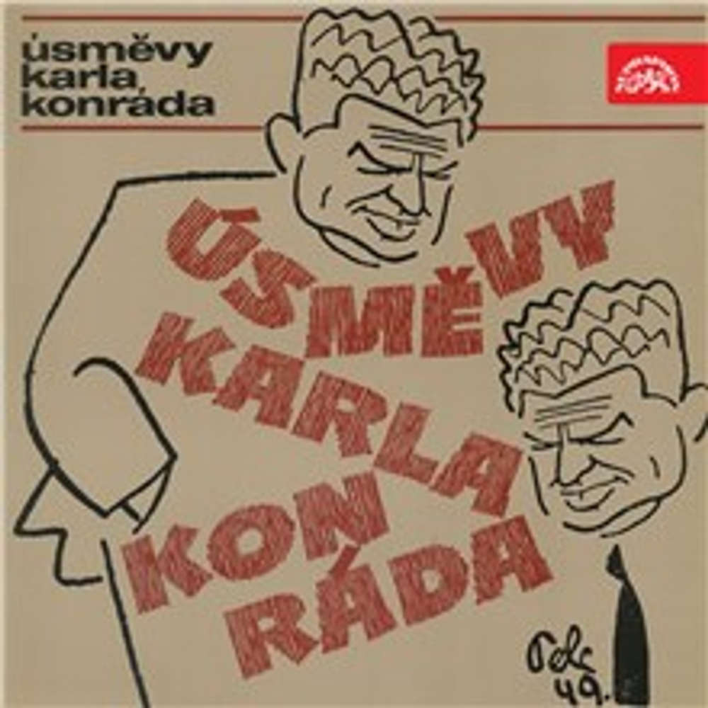 Obal audioknihy Úsměvy Karla Konráda