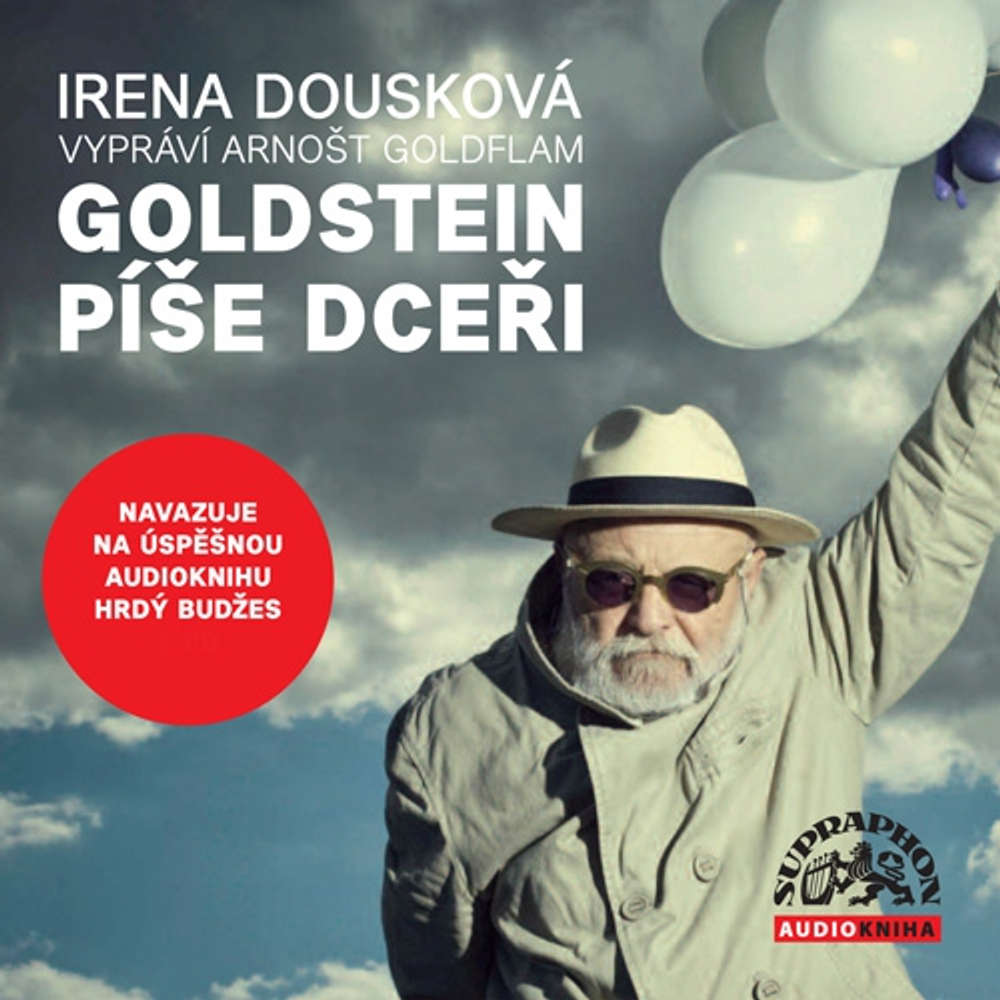 Obal audioknihy Goldstein píše dceři