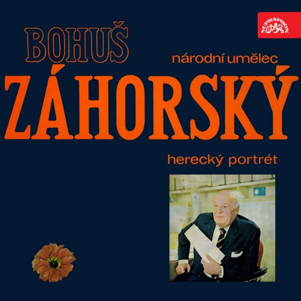Obal audioknihy Herecký portrét Bohuše Záhorského