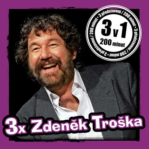 Audiokniha 3x Zdeněk Troška - Zdeněk Troška - Michal Herzán Audiokniha 3x Zdeněk Troška - Zdeněk Troška - Michal Herzán