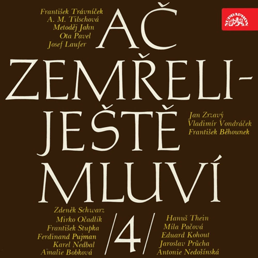 Obal audioknihy Ač zemřeli - ještě mluví IV.