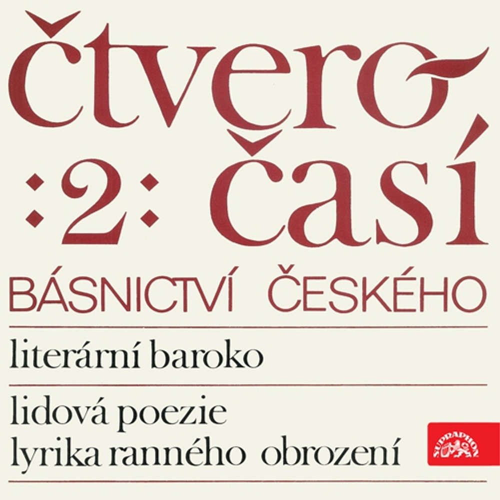 Obal audioknihy Čtveročasí básnictví českého 2
