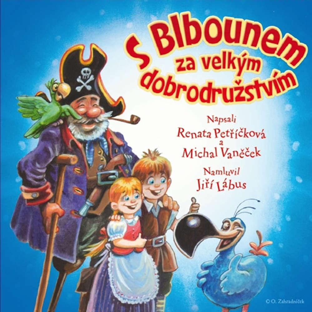 Obal audioknihy S Blbounem za velkým dobrodružstvím