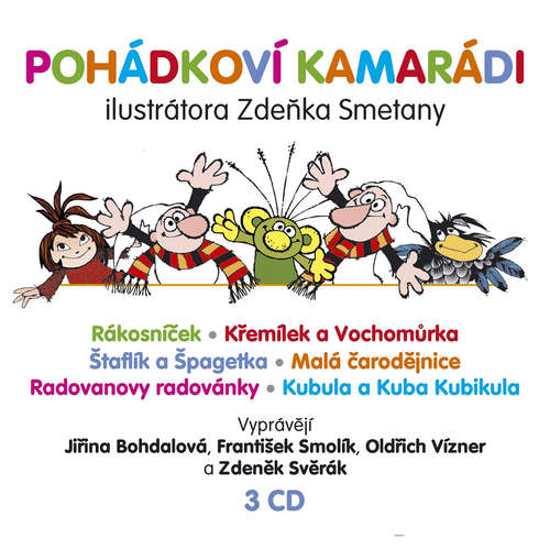 Audiokniha Pohádkoví kamarádi - Zdeněk Svěrák - Oldřich Vízner Audiokniha Pohádkoví kamarádi - Zdeněk Svěrák - Oldřich Vízner