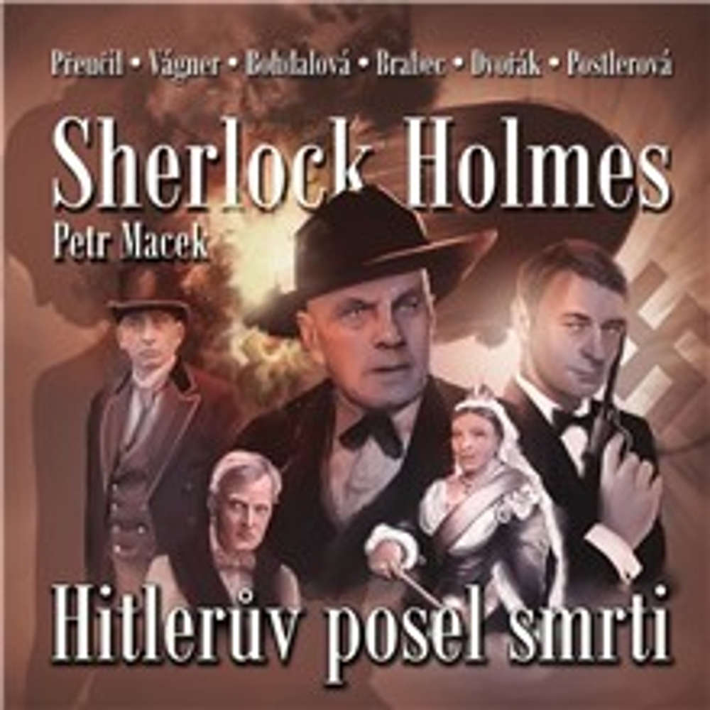 Obal audioknihy Sherlock Holmes - Hitlerův posel smrti