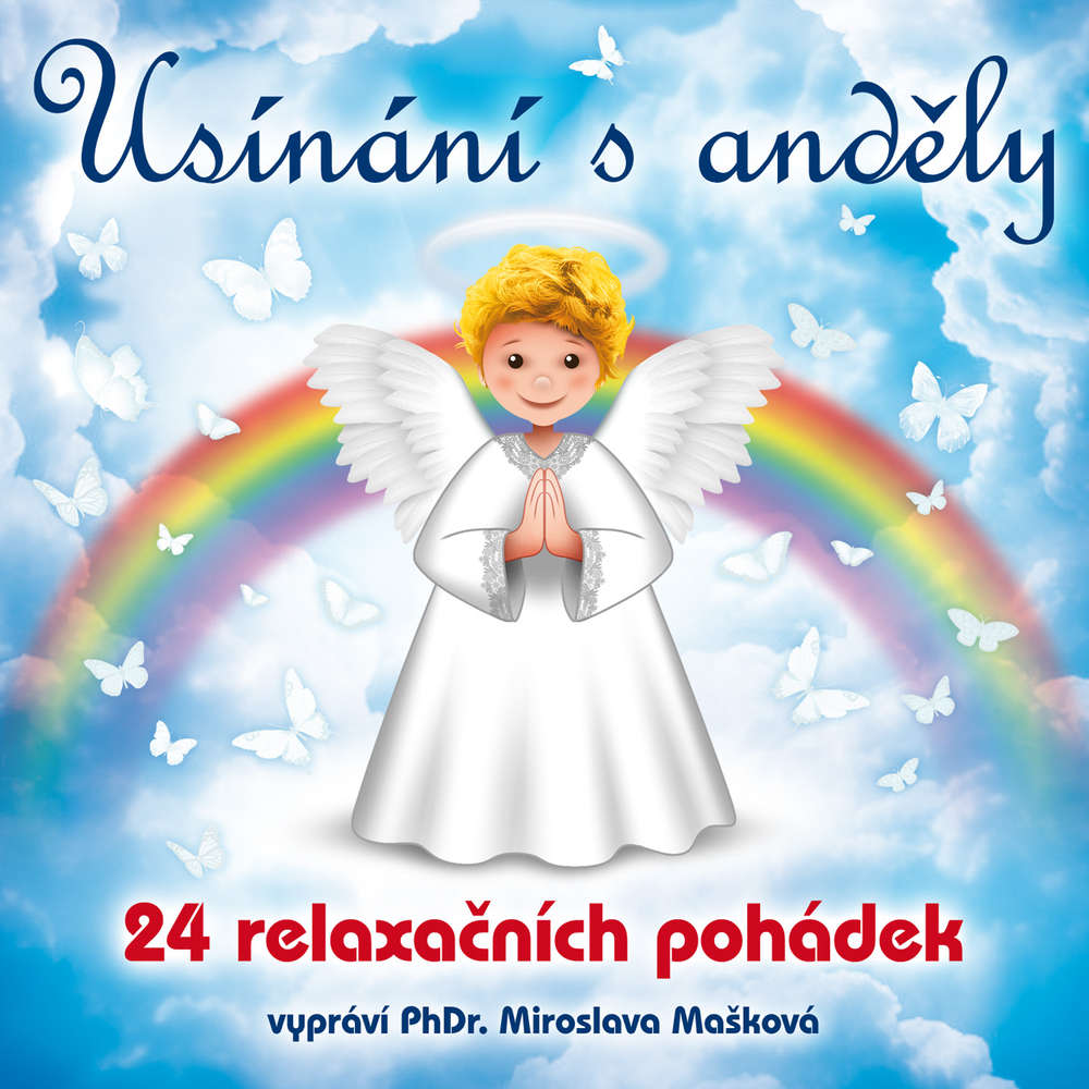 Obal audioknihy Usínání s anděly - 24 relaxačních pohádek