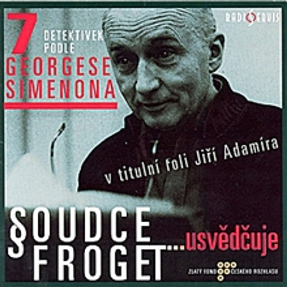 Obal audioknihy Soudce Froget usvědčuje