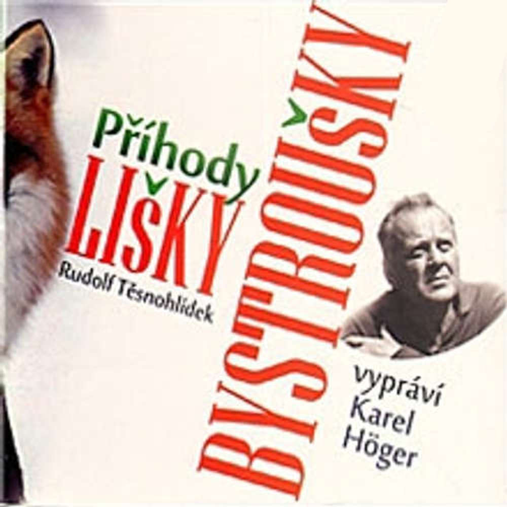 Obal audioknihy Příhody lišky Bystroušky