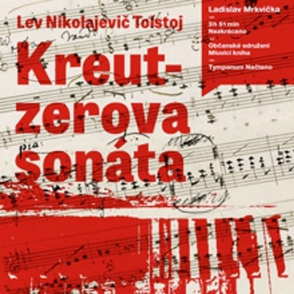 Obal audioknihy Kreutzerova sonáta