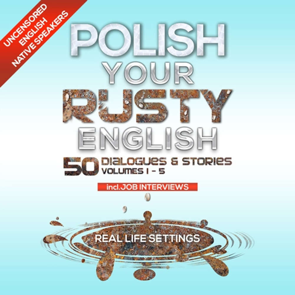 Obal audioknihy Polish Your Rusty English - Listening Practice 1 - 5