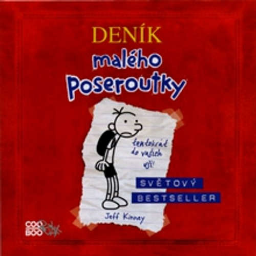 Audiokniha Deník malého poseroutky - Jeff Kinney - Václav Kopta Audiokniha Deník malého poseroutky - Jeff Kinney - Václav Kopta