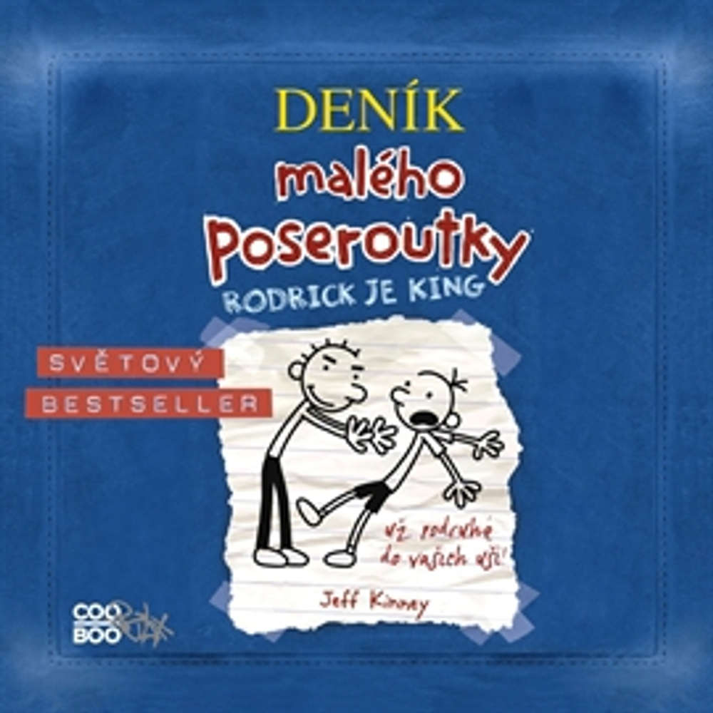 Obal audioknihy Deník malého poseroutky 2 - Rodrick je king